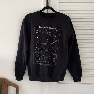 Oversized Constellation Sweatshirt